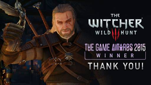 The Witcher 3: Wild Hunt - The Game Awards 2015 - Триумф Ведьмак 3